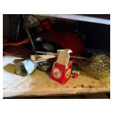 Assorted Workshop Hardware & Small Tools - Cabinet Contents