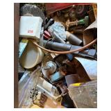 Assorted Workshop Hardware & Small Tools - Cabinet Contents
