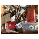 Assorted Workshop Hardware & Small Tools - Cabinet Contents