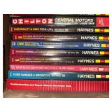 Automotive Repair Manuals Lot - Haynes & GM Collection (Assorted Volumes)