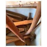 Antique Woodworking Hand Tools - Hammers, Saws & Chisels