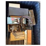 Assorted Hardware, Lumber, Tires & Electrical Parts - Workshop Salvage Collection