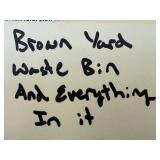 Garden Tools Assortment in Bin - Rakes, Shovels, Hoes & Hand Tools