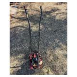 Honda Gas-Powered Cultivator Tiller With Wheel Kit - 4-Stroke Engine