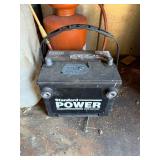 Gasoline Engine with Vertical Shaft on Propane Tank - Vintage Workshop Lot