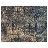 Wrought Iron Garden Trellis Panels/Plant Holders