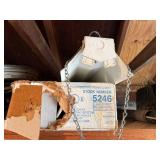 Fluorescent Work Light Stock Number 5246 with Assorted Shop Items - content quantities not verified