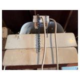 Fluorescent Work Light Stock Number 5246 with Assorted Shop Items - content quantities not verified