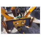 Dutchman Model 340i Universal Mount Bobcat Skid Loader Skid Steer Tree Spade Attachment Dutchman Model 340i Universal Mount Bobcat Skid Loader Skid Steer Tree Spade Attachment