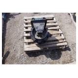 Brand New GIYI Brand Mini Excavator Compaction Wheel Attachment Fitting Cat Models 304, 305 Brand New GIYI Brand Mini Excavator Compaction Wheel Attachment Fitting Cat Models 304, 305