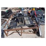 Brand New AGRO TK Brand 54' Mini Excavator Brush Mower/Cutter Attachment Brand New AGRO TK Brand 54' Mini Excavator Brush Mower/Cutter Attachment