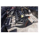 Brand New Universal Mount Bobcat Skid Loader Skid Steer 72' Root Rake Grappler Attachment Brand New Universal Mount Bobcat Skid Loader Skid Steer 72' Root Rake Grappler Attachment