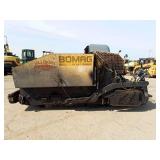 2009 Bomag Model BF814 LPH-3 Asphalt Paver Crawler 2009 Bomag Model BF814 LPH-3 Asphalt Paver Crawler