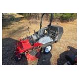 Exmark zero turn lawn mower w/bagger
