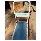 Shepherd brand folding platform transport cart.