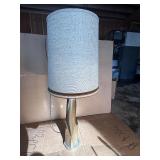 This item appears to be a vintage mid-century modern table lamp, likely produced by the Laurel Lamp Company and designed by Richard Barr