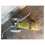 Vintage Nelson Rain Train traveling lawn sprinkler tractor