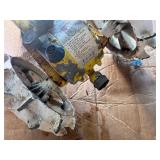 Vintage Nelson Rain Train traveling lawn sprinkler tractor