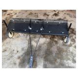 Tow-Behind Lawn Dethatcher – Yard Cleanup Attachment