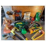 Huge lot of lawn and garden equipment