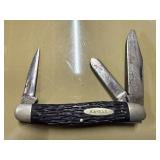 Vintage KA-BAR Stockman 3-blade traditional pocket knife