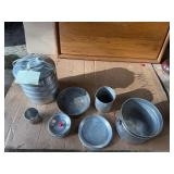 Vintage Camp Cooking Set – Aluminum Cookware, Mess Kit & Accessories
