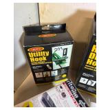 Garage org kit:Can Crusher, utility hooks,task light and Dyno Tapwriter