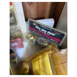 Lock sets Door Knobs , most still in package