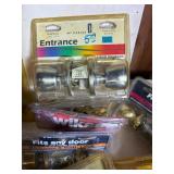 Lock sets Door Knobs , most still in package