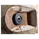 Classic Wheelbarrow with extra wheel and rim.