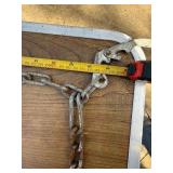 Auto emergency Kit (new in box) and tire chains.