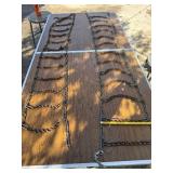 Auto emergency Kit (new in box) and tire chains.