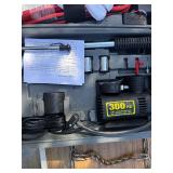 Auto emergency Kit (new in box) and tire chains.