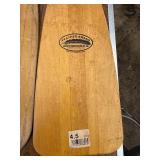 Caviness Woodworking Co. Canoe Paddles (2) – Wooden Oars w/ Classic Finish