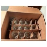 11 Vintage  wine glasses