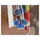 Yard markers and poles Lot.