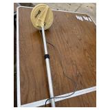 Vintage "The Discriminator" metal detector manufactured by Compass Electronics.