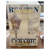 Royal Design Collection RL6179 is a white stem convertible lantern