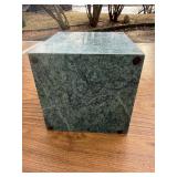 Stone / Marble Cube – Decorative Accent, Pedestal or Display Base