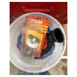 20 gallon boat tank, gauge, vent fittings ect.