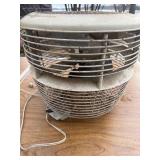 General Electric hassock floor fan, operational.