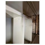 White cabinet/ locker