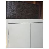 White cabinet/ locker