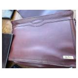 All leather business travel Lot. Quality gear