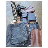 All leather business travel Lot. Quality gear
