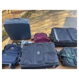 Family vacation luggage lot. See pictures