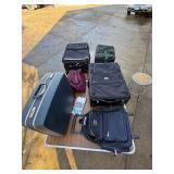 Family vacation luggage lot. See pictures