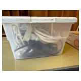 Mixed Electrical Cords, Extension Cables & Wire Bundle – Large Assorted Lot box included