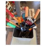 Assorted Hand Tools Lot – Hammers, Hatchets, Hacksaws & More