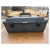 Popular Mechanics tool box and contents.